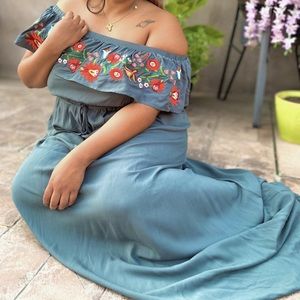 NEW Chic Soul Off the Shoulder Maxi
